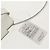 Autre Marque Pochette per smartphone Maison Margiela Bianco Argento Auth 154208M - vista 22
