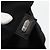 Borsa FENDI in nylon nero argento autentica ki6181 - vista 10