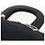 Borsa FENDI in nylon nero argento autentica ki6181 - vista 8