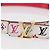 LOUIS VUITTON Multicolor Initials Gürtel Weiß M9630 LV Auth 156685SAM - Ansicht 5