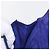 Saint Laurent Borsa Clutch Y line in pelle blu e oro Auth 157238V D'oro - vista 19