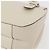Bolsa de Ombro Gancini em Couro Branco e Prata da Salvatore Ferragamo Auth ka722 - vista 16