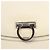Bolsa de Ombro Gancini em Couro Branco e Prata da Salvatore Ferragamo Auth ka722 - vista 17