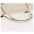 Bolsa de Ombro Gancini em Couro Branco e Prata da Salvatore Ferragamo Auth ka722 - vista 7