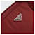 PRADA Borsa a mano in nylon rosso argento Auth BA8645 - vista 17