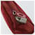 PRADA Borsa a mano in nylon rosso argento Auth BA8645 - vista 18