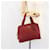 PRADA Borsa a mano in nylon rosso argento Auth BA8645 - vista 25