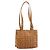 Borsa tote MCM Logogram Vicetos in pelle PVC marrone e oro Auth bs31511 D'oro