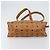 Borsa tote MCM Logogram Vicetos in pelle PVC marrone e oro Auth bs31511 D'oro - vista 5