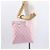 LOEWE Borsa a Mano Anagram in Tela Rosa Argento Auth yk19791 - vista 23