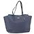 Borsa Tote in pelle blu navy e oro GUCCI 354397 Auth 152574 D'oro