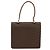 Céline Bolsa de mão em lona Macadam CELINE em couro PVC marrom dourado Auth ar13810 - vista 3