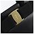 Borsa a mano Vala in pelle nera e oro Salvatore Ferragamo Auth gh1245 Nero D'oro - vista 14