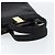 Borsa a mano Vala in pelle nera e oro Salvatore Ferragamo Auth gh1245 Nero D'oro - vista 7