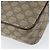 Gucci Borsa a Spalla GG Supreme PVC Beige Oro 201448 Auth 154420 D'oro - vista 13