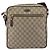 Gucci Borsa a Spalla GG Supreme PVC Beige Oro 201448 Auth 154420 D'oro - vista 2
