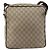 Gucci Borsa a Spalla GG Supreme PVC Beige Oro 201448 Auth 154420 D'oro - vista 3
