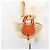 Chloé Chloe Korbtasche Marcie Handtasche aus Stroh Orange Beige Auth 153174 - Ansicht 20