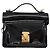 LOUIS VUITTON Vernis Monceau BB Borsa a Mano 2way Nero Magnetico LV Auth 153517 - vista 13