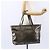 Gucci Borsa tote GG Implementation in PVC argento rosa grigio 211137 Auth 151918 - vista 23