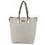 Gucci Borsa Tote GG Supreme in PVC avorio e oro 189896 Auth 144327 D'oro Crudo - vista 13