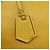 Borsa a mano FENDI in pelle giallo oro Auth 144480 D'oro - vista 17