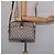 Borsa a Spalla GUCCI GG Plus Supreme Web Sherry Line PVC Beige Oro Auth gh909 D'oro - vista 21