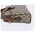 Borsa a Spalla GUCCI GG Plus Supreme Web Sherry Line PVC Beige Oro Auth gh909 D'oro - vista 3