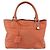 LOEWE Anagram Amazona Justa Borsa a Mano Pelle Arancione Argento Auth gh776 - vista 13