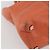 LOEWE Anagram Amazona Justa Borsa a Mano Pelle Arancione Argento Auth gh776 - vista 16