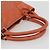 LOEWE Anagram Amazona Justa Borsa a Mano Pelle Arancione Argento Auth gh776 - vista 7