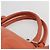 LOEWE Anagram Amazona Justa Borsa a Mano Pelle Arancione Argento Auth gh776 - vista 8