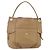 Borsa a Spalla in Pelle Beige e Oro BURBERRY Blue Label Auth ti3445 D'oro