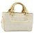 Céline Borsa a Mano CELINE Satin Beige Oro Auth gh992 D'oro