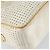 Céline Borsa a Mano CELINE Satin Beige Oro Auth gh992 D'oro - vista 14