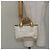 Céline Borsa a Mano CELINE Satin Beige Oro Auth gh992 D'oro - vista 23