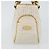 Céline Borsa a Mano CELINE Satin Beige Oro Auth gh992 D'oro - vista 4