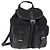 PRADA Backpack Nylon Black Silver Auth 151620 Silvery