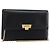 Borsa a spalla con catena Christian Dior in pelle nera e oro Auth BA8202 Nero D'oro