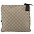 Bolso de Hombro GG Supreme PVC Beige Plata de GUCCI 141626 Auth bs31415 - vista 2