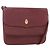 CARTIER Borsa a Spalla Must Line Pelle Bordeaux Oro Auth mr1591 D'oro Bordò