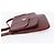 CARTIER Borsa a Spalla Must Line Pelle Bordeaux Oro Auth mr1591 D'oro Bordò - vista 3