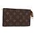 LOUIS VUITTON Monogram Bucket PM Accessory Pouch LV Auth 154881