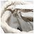 Autre Marque Borsa a secchiello 5AC con catena in pelle Maison Margiela 2 in 1 Bianca Auth 154759 Argento Bianco - vista 22