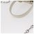 Autre Marque Borsa a secchiello 5AC con catena in pelle Maison Margiela 2 in 1 Bianca Auth 154759 Argento Bianco - vista 7