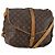 LOUIS VUITTON Borsa a Spalla Monogram Saumur 35 M42254 LV Auth 148638 Monogramma