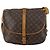 LOUIS VUITTON Borsa a Spalla Monogram Saumur 35 M42254 LV Auth 148638 Monogramma - vista 2