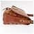 Borsa a Spalla MCM Logogram Vicetos in Pelle PVC Marrone Oro Auth am9931 - vista 3