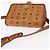 Borsa a Spalla MCM Logogram Vicetos in Pelle PVC Marrone Oro Auth am9931 - vista 6