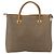 Gucci Borsa tote Micro GG Supreme in PVC beige e oro 002 4868 39 Auth 151511 D'oro - vista 2